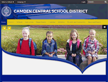 Tablet Screenshot of camdenschools.org